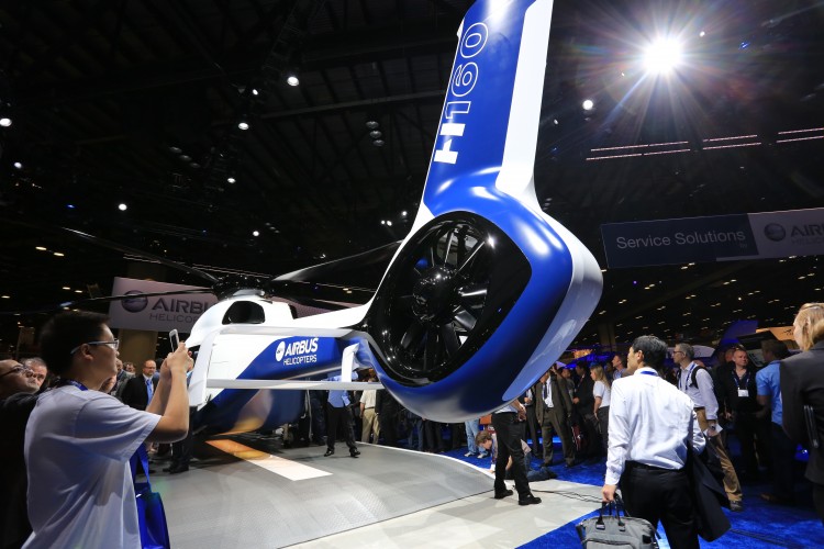 Airbus Helicopters dévoile sa vision du futur en révélant son nouveau X4, nommé H160