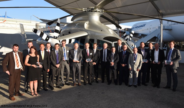 Airbus Helicopters awards its best suppliers in its first awards ceremony 