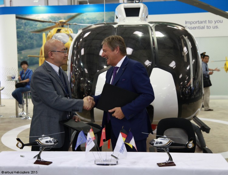 MIT Group’s HEMS999 provides China’s first highway accident helicopter rescue services with purchase of seven H130s