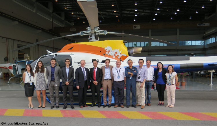 Airbus Helicopters delivers the first H130 for Bhutan