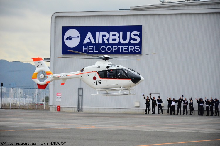 Airbus Helicopters completes delivery of final two H135s to Japan Maritime Self-Defense Force