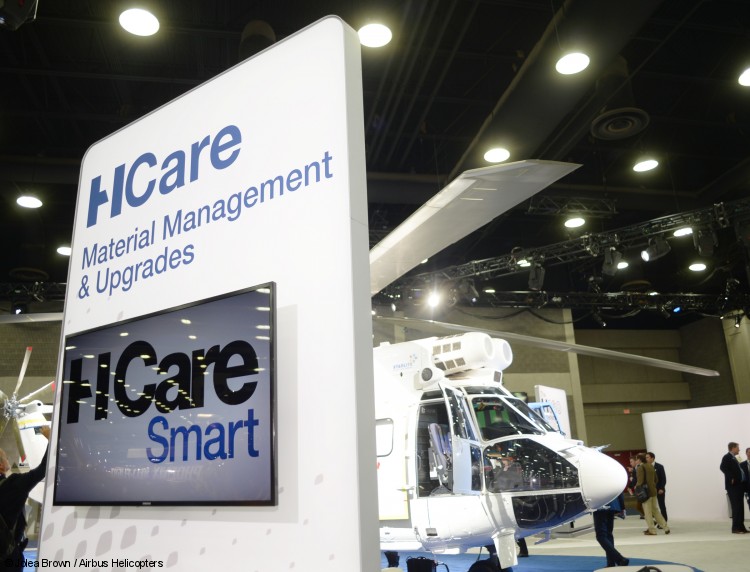 Airbus Helicopters boosts its HCare Material Support offer