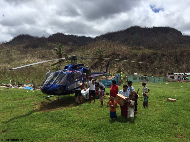 Airbus Helicopters Foundation supports Fiji in the aftermath of tropical cyclone Winston