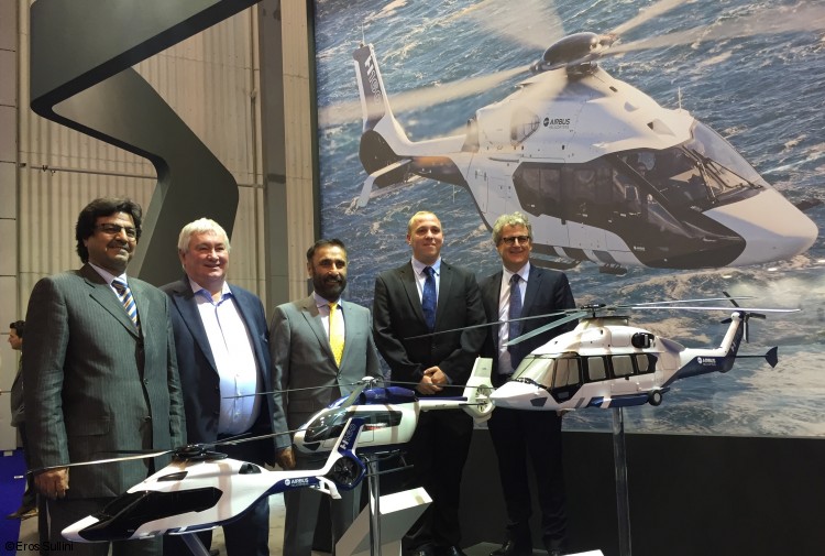 Falcon Aviation signs Letter of Intent for the VIP version of the H160 