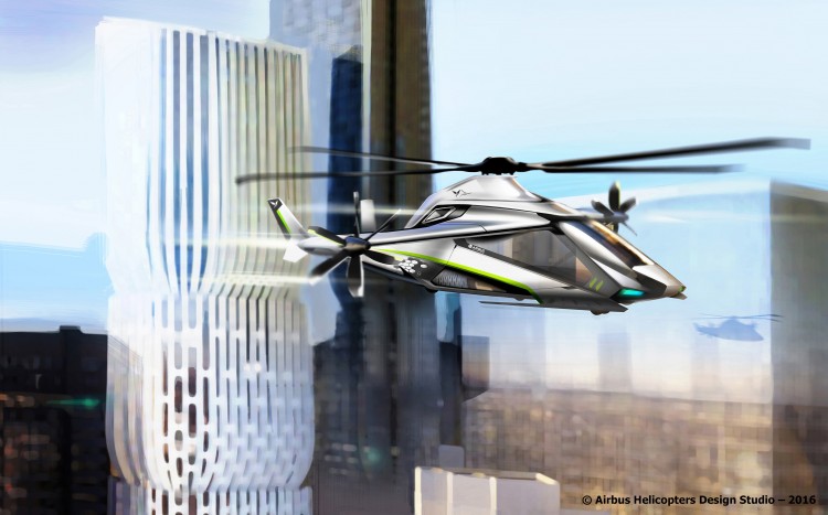 Airbus Helicopters treibt Forschung an Hochgeschwindigkeits-Hubschrauber im Rahmen von Clean Sky 2 voran