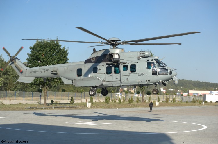 H225M Caracal lands in Poland ahead of MSPO 2016 
