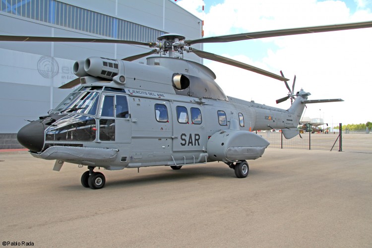 El Ejército del Aire español recibe un H215 de Airbus Helicopters