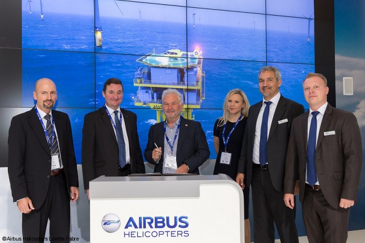 Helicopter Travel Munich signs for one H145 for offshore wind operations