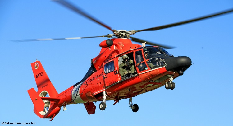 Airbus Helicopters recognizes U.S. Coast Guard for reaching 1.5 million flight hours in MH-65 Dolphins