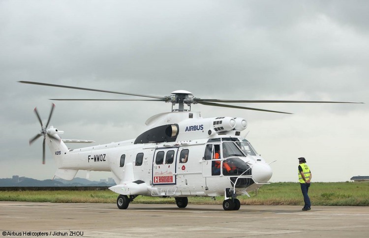 Airbus Helicopters’ H215 kicks off its debut demo tour in China