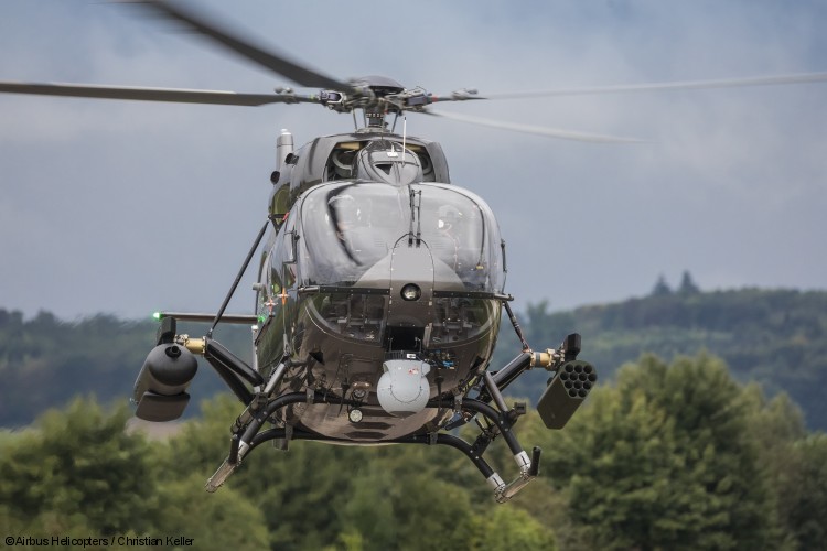 H145M completes first flight with HForce weapon system
