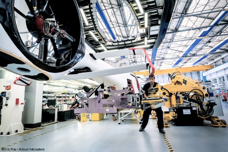 Se materializa el nuevo plan industrial de Airbus Helicopters