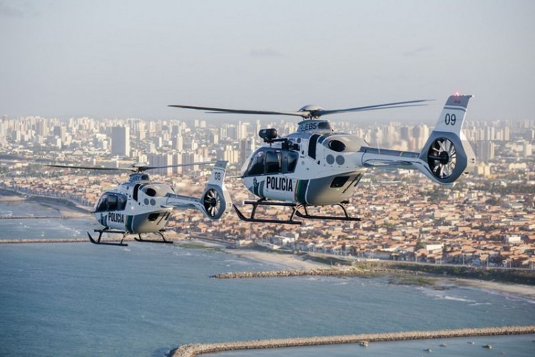 Airbus delivers first H135 with Helionix in police configuration to Brazilian Ciopaer
