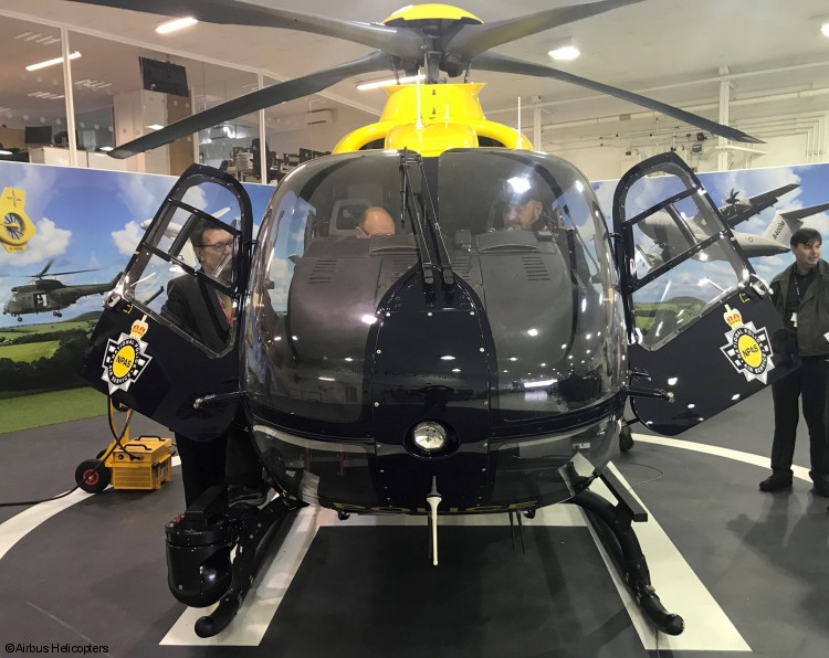Airbus Helicopters Delivers Upgraded Night Vision to NPAS’ UK Police Helicopters