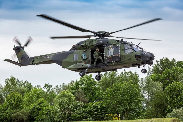 Airbus Helicopters and Elbe Flugzeugwerke take on maintenance activities for the Bundeswehr’s NH90 fleet