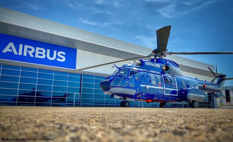 Airbus célèbre la livraison du 1 000e hélicoptère Super Puma