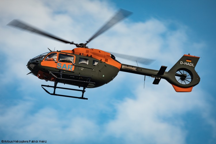 Airbus delivers first H145 for the German Armed Forces’ search and rescue service ahead of schedule