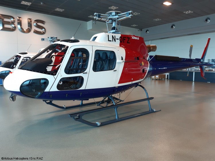 Helitrans accepts first helicopters under e-delivery process