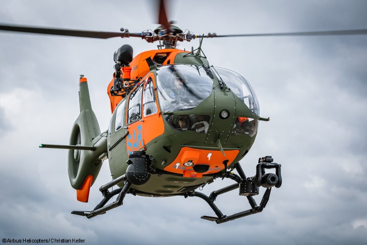 Airbus übergibt siebte H145 für Such- und Rettungsdienst der Bundeswehr