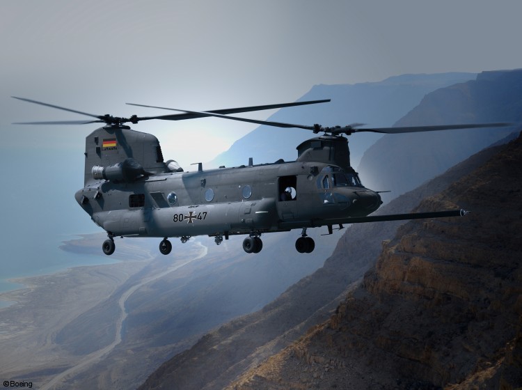 Boeing und Airbus Helicopters unterzeichnen strategische Industriepartnerschaft für H-47 Chinook in Deutschland