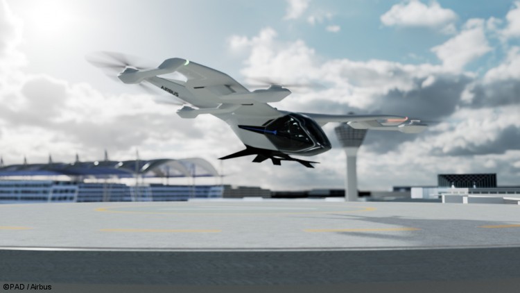 Airbus und Flughafen München bauen Partnerschaft zur Entwicklung von Advanced-Air-Mobility-Lösungen aus