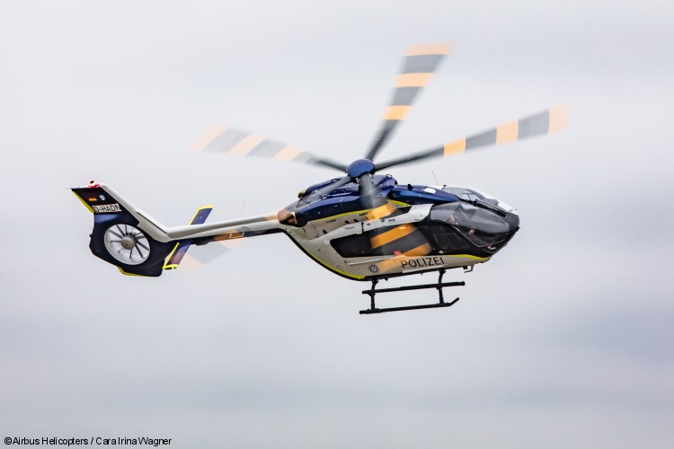 Two additional German states order five-bladed H145 for their police forces