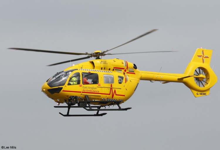 UK’s first H145 saves lives with East Anglian Air Ambulance