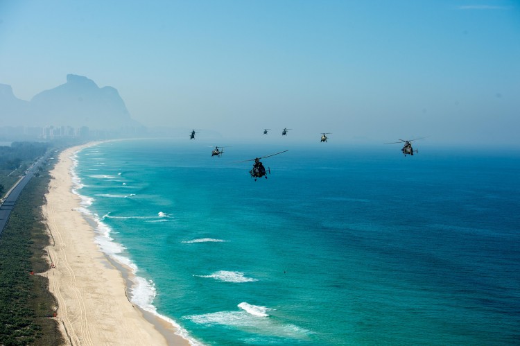 90 Airbus Helicopters rotorcraft take part in the Rio 2016 Olympic Games