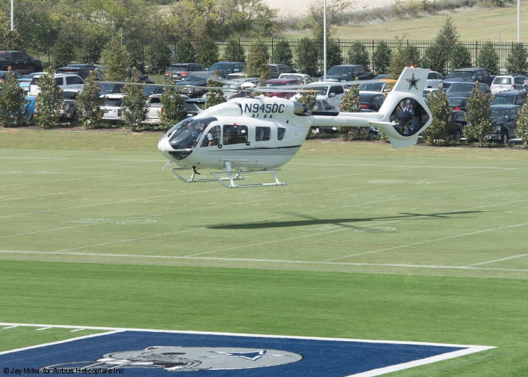 Dallas Cowboys owner receives new H145 