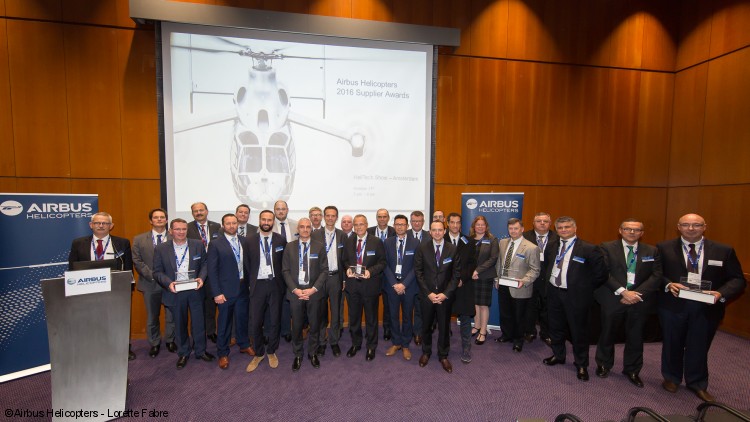 Airbus Helicopters awards best suppliers in second awards ceremony 