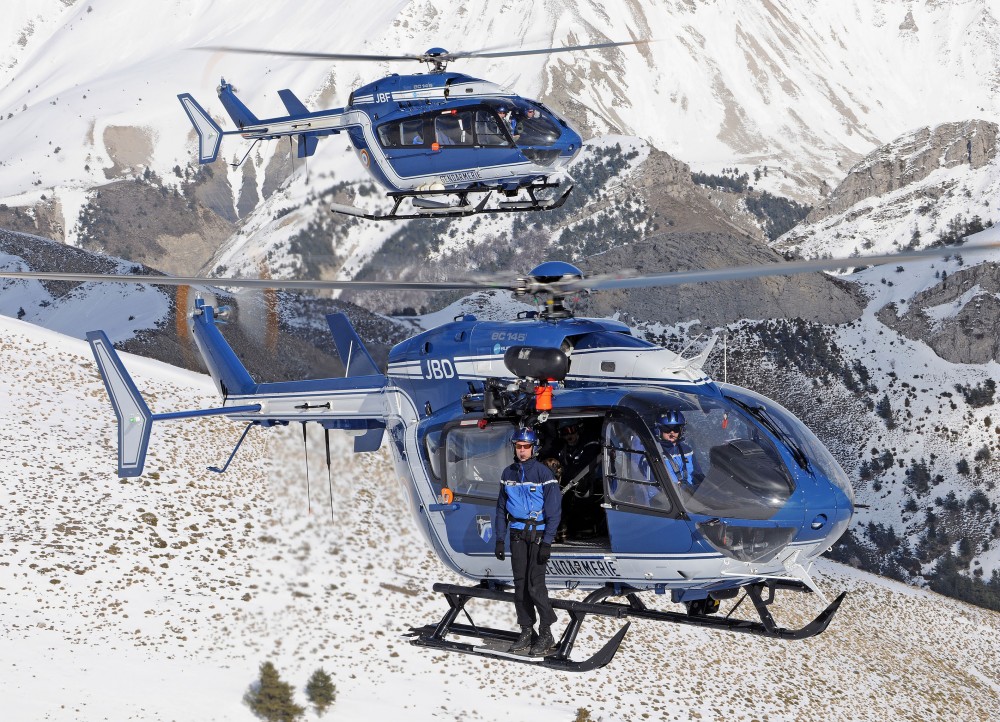 security Civil gendarmerie Lot of 3 helicopters spare samu 