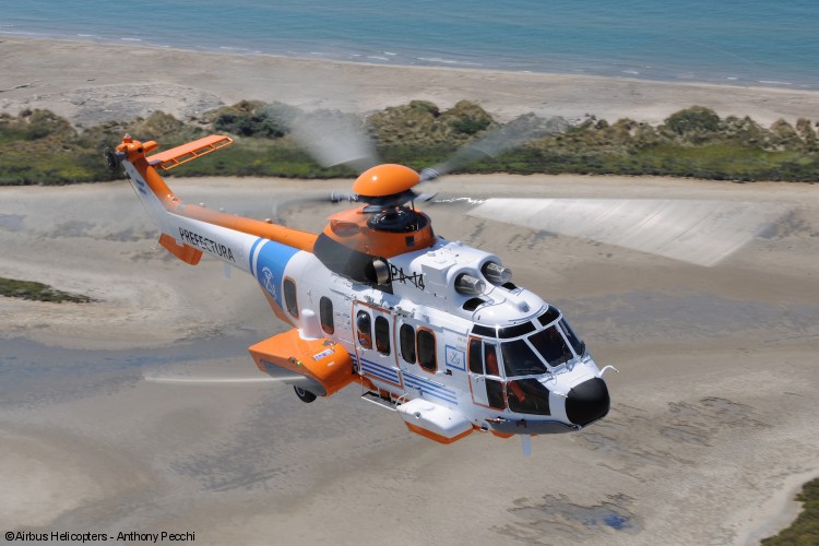 The Argentine Coast Guard receives its first H225 helicopter