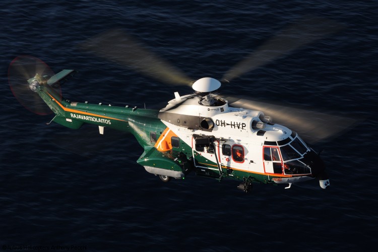 Finnish Border Guard receives first H215 from Airbus Helicopters