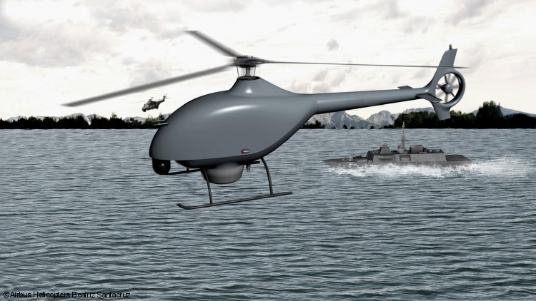 DCNS et Airbus Helicopters s’allient pour préparer le futur Système de Drone à voilure tournante tactique de la Marine nationale
